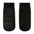 thumbnail image 2 of Huowey Baby Toddler Girls Ankle Socks Grip Non- Cute Cartoon Animal Graphic Solid Colro Fashionable First Walking Indoor Outdoor Comfort Soft Breathable Cozy Funny Cotton Socks,Black,9-12 Years, 2 of 3