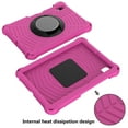 thumbnail image 4 of For Samsung Galaxy Tab A7 Case 10.4-Inch SM-T500 T505 T507, Kickstand Hand Strap Shoulder Strap Rugged Armor Protection Shockproof Case for Samsung Galaxy Tab A7 10.4 2020 Released T500, Rose, 4 of 6