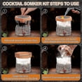 thumbnail image 3 of Cocktail Smoker Kit With Torch And 4 Flavored Wood Chips For Whiskey Bourbon Aging, 3 of 5