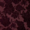 thumbnail image 3 of Zelouf Rose Burnout Velvet  , Sewing, DIY, Crafts Fabric by the Yard, Marvelous Wine, 7 Yard, 3 of 3