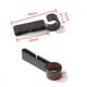thumbnail image 2 of 10 unids/set Clips de faro de casco de seguridad fáciles de instalar ganchos de montaje de faro de plástico portátiles accesorios de fijación, 2 of 6