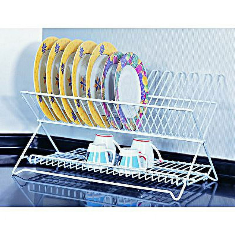 Double Decker Dish Drainer-18.5”Wx14”Lx13”H