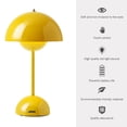 thumbnail image 2 of LED Camping Light 4400mAh Vintage Night Light USB Recargable Decoración (Amarillo) Likrtyny Para Estrenar, 2 of 3