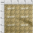thumbnail image 2 of oneOone Viscose Chiffon Dark Olive Green Fabric Travel Fabric For Sewing Printed Craft Fabric By The Yard 42 Inch Wide, 2 of 6