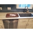thumbnail image 3 of Pig at the barn door Dish Drying Mat, 3 of 7