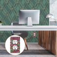 thumbnail image 6 of Yayeee Blank Wall Plate Cover 1-Gang 4.5"x2.7" Home Unused Decorative Outlet, Colorful Block Pattern, 6 of 7