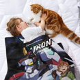 thumbnail image 2 of Voltron Defensor Legendario anti-pilling, suave, ligera, esponjosa y acogedora de lujo para hogar y cocina – Perfecta para niños y adultos,120X150cm, 2 of 6