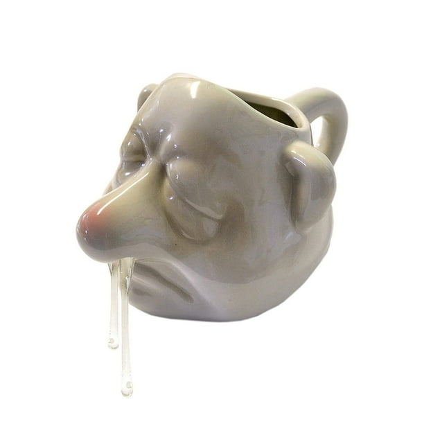 Diconna Funny Egg Separator Tool Cute Ceramic Snot Nose Egg White