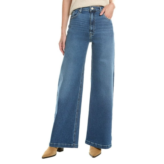HUDSON Jeans womens Jodie Loose Fit Lunar Wide Leg Jean, 27, Blue