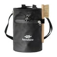 thumbnail image 1 of Magnesium Powder Storage Bag Climbing Chalk Bag with Brush for Bouldering Weightlifting, 1 of 6