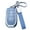 Blue, variant on Yuebutor Key Fob Cover Case Compatible with Toyota RAV4 Prime Corolla Cross Tundra Grand Highlander Venza Sienna Land Cruiser Fortuner Mirai Accessories Shell