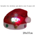 thumbnail image 1 of Gorro de Navidad con luz LED intermitente, gorro de punto creativo, muñeco de nieve, Color cálido, regalo de Navidad, invierno, novedad de 2024, 1 of 4