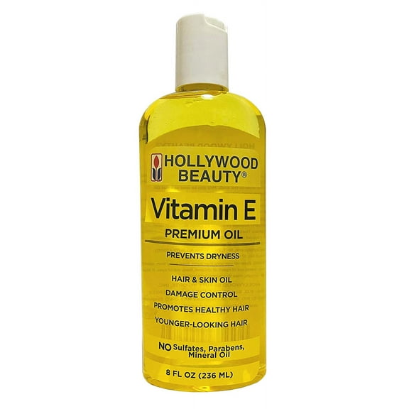 Hollywood Beauty Vitamin-E Premium Oil 8oz (Pack of 3)