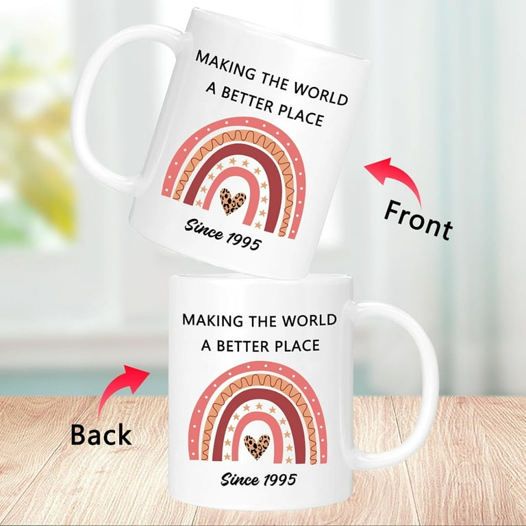 ae coffee mugs made of polypropylene Coffee with Purpose Story Mug — 12 oz Enamelware by Emalco main image 1