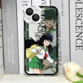 thumbnail image 3 of Funda de teléfono de Anime japonés Inuyasha Higurash para IPhone 16, 15, 14, 13, 12, 11 Pro Max, Mini, XS, X, 7, 8Plus, SE2, cubierta suave transparente, 3 of 5