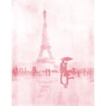 thumbnail image 3 of OnRei 15x18 Black Modern Framed Museum Art Print Titled - Blush Rain, 3 of 5
