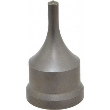 

Cleveland Steel Tool 1/4 Diameter Round Ironworker Punch 1-7/32 Body Diameter 1-3/8 Head Diameter 2-3/8 Overall Length