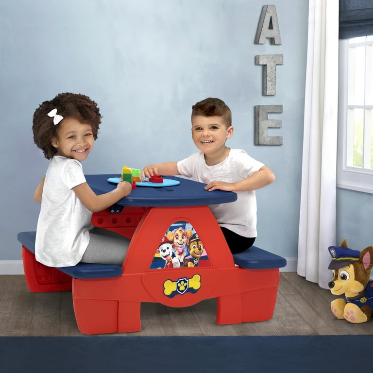 Paw patrol educational activity table sale