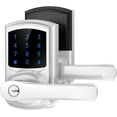 thumbnail image 1 of Keyless Entry Door Lock with Keypad and Handle for Front Doors Touchscreen Deadbolt peep Password AutoLocking Matte, 1 of 6