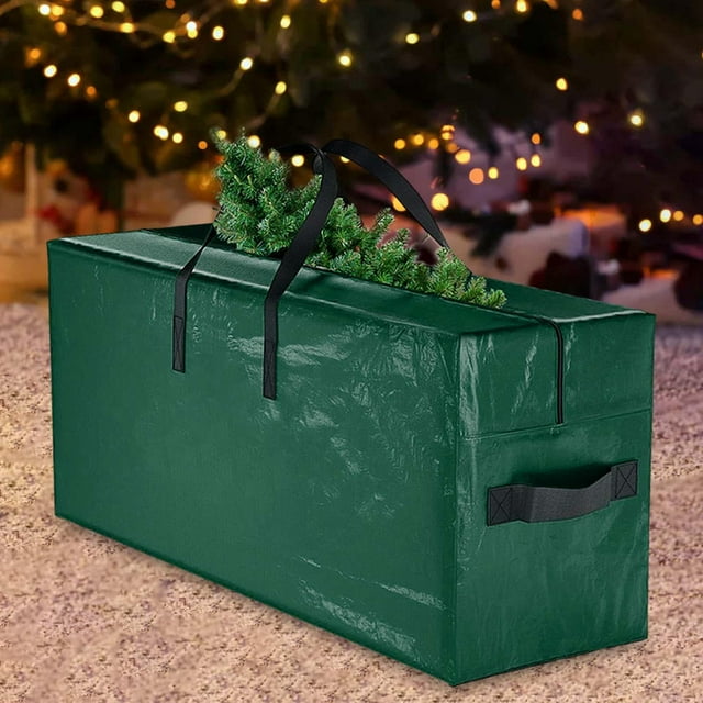 Bolsa de Almacenamiento para Árbol de Navidad Macarena Verde 135x34x68cm Bolsa de almacenamiento