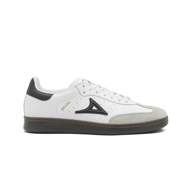 Tenis Urbano Pirma Brasil Para Hombre Casual Deportivo Futbol blanco 28.5