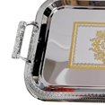 thumbnail image 2 of destyer Nordic Vanity Platter Breakfast Tray for Eating Storing Table Living Room Argent S, 2 of 9
