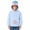 Light Blue #03, variant on Big Mouth Monster Pullover Hoodies Kids Halloween Costume Flannel Hooded Sweatshirt Funny Pajamas,130
