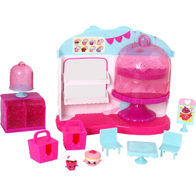 Free Shipping! Shopkins S4 MP PLAYS Queens Cup Cake Play-Set