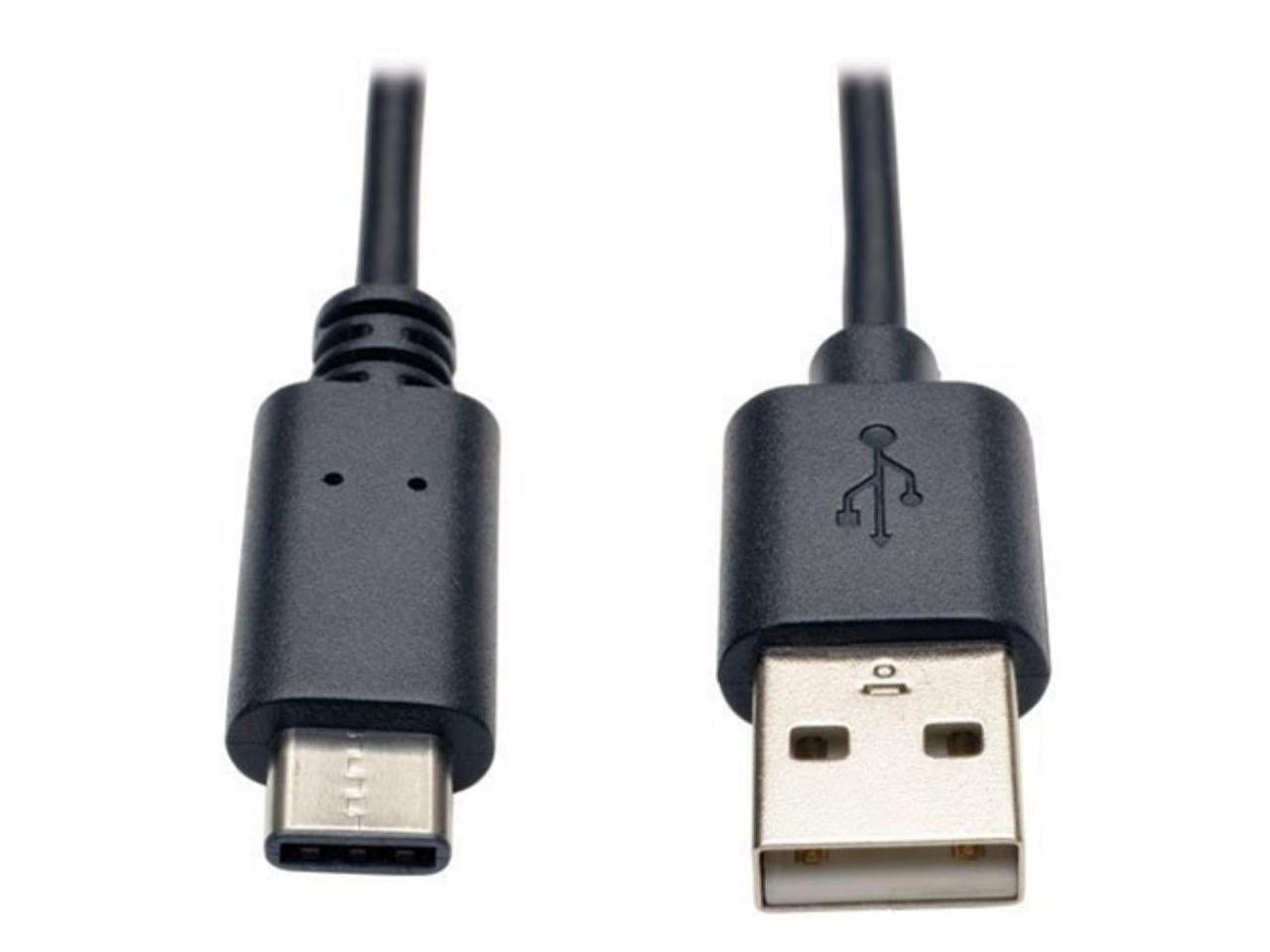Tripp Lite USB 2.0 Hi-Speed Cable (A Male to USB Type-C Male), 3-ft. - image 4 of 15