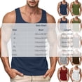 thumbnail image 4 of Wiyuqeen Mens Solid Racerback Tank Top Scoop Neck Sleeveless Gym Workout Shirt Summer Athletic Muscle Tee S-3XL, 4 of 6