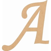 Awesome Life Craft Letters Unfinished Wood Letters - Letter A