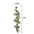 thumbnail image 3 of Efavormart 6 ft Wine 5 Flowers Silk Peony Garland Bendable Wire Vines  Artificial Flower Garlands, 3 of 10