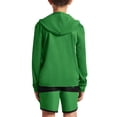 thumbnail image 2 of John Deere Boy’s Hood Sun Protection Rash Guard Chest Logo, 2 of 6