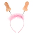 thumbnail image 2 of Diadema Esponjoso Fiesta de Noche Despedida Soltera Travieso Regalo para Adultos Boda Diseño Pito Sunnimix Diadema de la gallina, 2 of 8