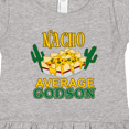 thumbnail image 4 of Inktastic Nacho Average Godson with Nachos and Cacti Girls Toddler Dress, 4 of 5