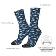 thumbnail image 4 of Yiaed Sea octopus Print Great elasticity Crew Socks Sports socks for Men and Women, 4 of 6