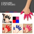 thumbnail image 4 of 10 piezas de fundas para los dedos, funda protectora para los dedos para el deporte, soporte elástico para los dedos, protector elástico para los dedos BANYUO Hogar, 4 of 5