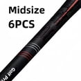 thumbnail image 1 of 13pcs CP2 Pro Golf Grips | Anti-Slip Rubber Wrap, Standard/Midsize/Jumbo, Black with Red Stripes | US Warehouse, Fast Free Shipp 6PCS Red Midsize, 1 of 6