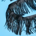 thumbnail image 3 of unbranded 1Ud De Cuero Sintético Doble Faz Para Decorar Ropa Y Accesorios DIY Color Negro Durable, 3 of 8