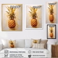 thumbnail image 4 of Designart "The Golden Grove Of Pineapples I" Pineapples Floater Framed Canvas Art Print, 4 of 5
