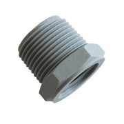Tefen Fitting Pipe Bushing 1/2in. NPT x 1/8in. NPT 10 Pack