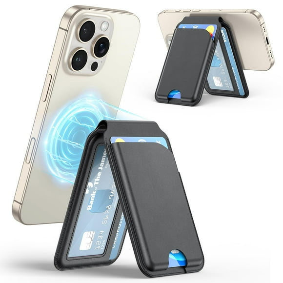 Funda de teléfono OMOTON para MagSafe con soporte para iPhone 12-17 Series