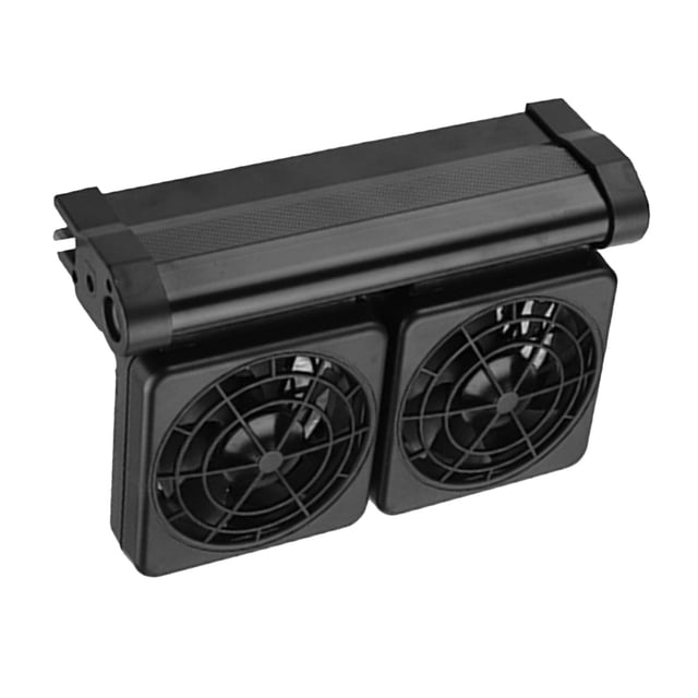 Système de Ventilateur de Refroidissement de Réservoir de Poisson, Refroidisseurs d'Aquarium de Réservoir de Poisson Ventilateur de Refroidissement d'Aquarium Ventilateur de Refroidissement d'Eau
