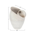 thumbnail image 2 of Bloomingville 9 Inches 82-Ounce Textured Stoneware Pitcher in Reactive Glaze, White, 2 of 4