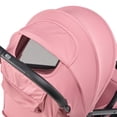 thumbnail image 4 of Parent's Choice Quick Fold Baby Stroller with Full-reclining Backrest, Compact and Lightweight Design for travel convenience, Dusty Rose, Pink, 4 of 13