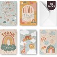 thumbnail image 1 of xianyou-Rileys Baby Shower Thank You Cards with Envelopes, 50 Pack, Baby Thank You Cards for Gifts, Hand-Illustrated 5 Designs Boy, Girl and Neutral, Bulk Variety Pack (Nature), 1 of 4