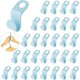thumbnail image 1 of 20 ganchos de conexión para perchas que ahorran espacio (azul), ganchos mágicos para organizar el armario, ganchos conectores para perchas de tela que ahorran espacio, 1 of 5