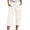 00##-White708, variant on Kiijoy Girls Capri Pants Summer Lightweight Elastic Waist Capris with Pockets, Black, Sizes 13-14