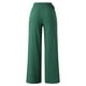 thumbnail image 4 of WILLBEST Pantalones Casuales para Mujer, Holgados, de Pierna Ancha, Cintura Alta, Rectos, Estilo Retro Literario, para Uso Diario. Extra Grande, 4 of 5