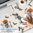 thumbnail image 2 of Long Mouse Pads for Desk,Halloween Dancing Skeletons Desk Mats on Top Of Desks, Desk Mouse Pad Extra Large with 3mm Non-Slip Base and Stitched Edge for Gaming,Office,Work,Home 47.3"x23.6", 2 of 6